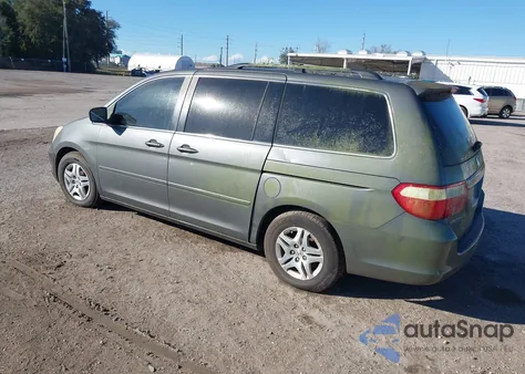 2007 Honda Odyssey Ex-L из США, поврежденный, VIN 5FNRL38747B063440
